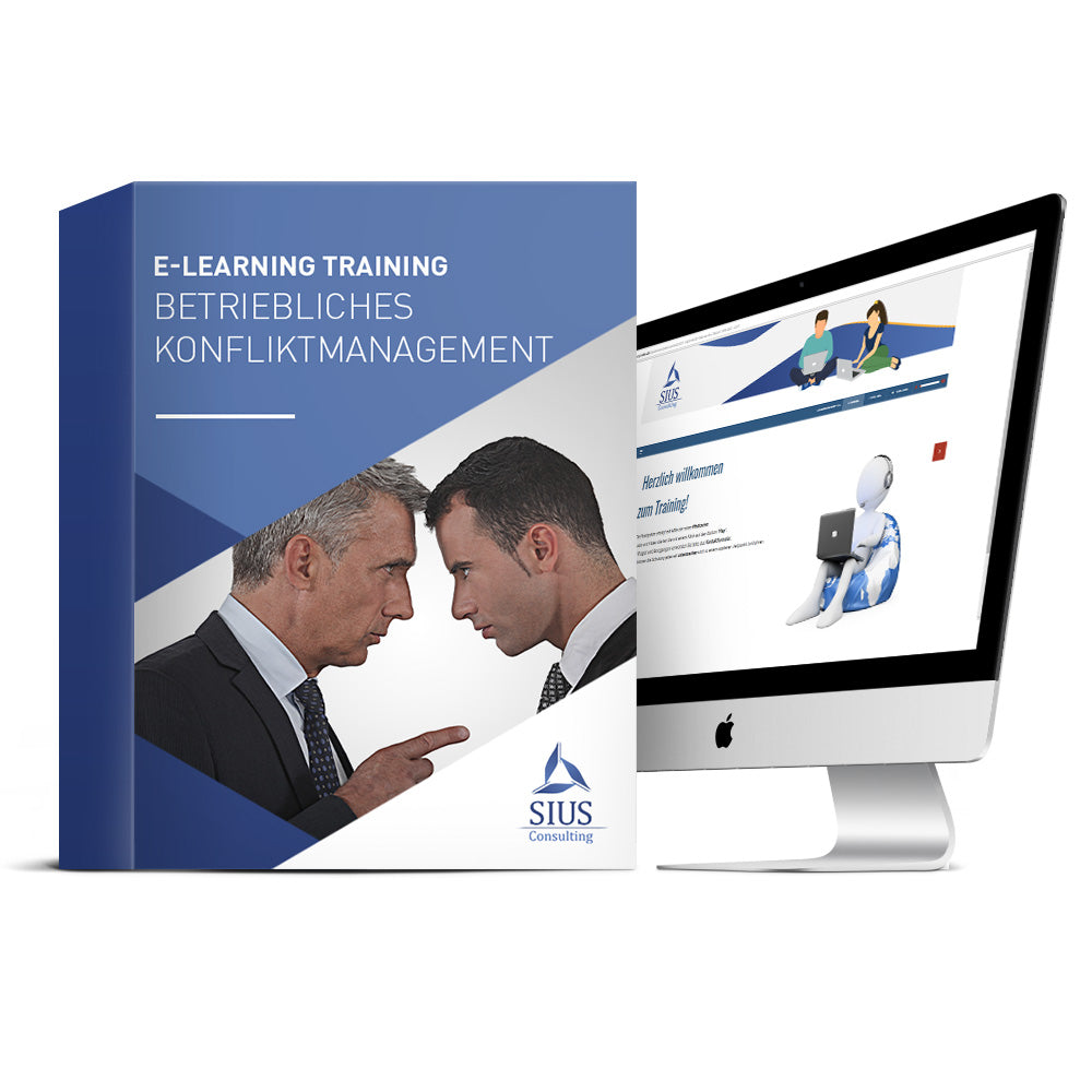 E-Learning Online-Schulung Betriebliches Konfliktmanagement in Unternehmen, Behörden und Organisationen