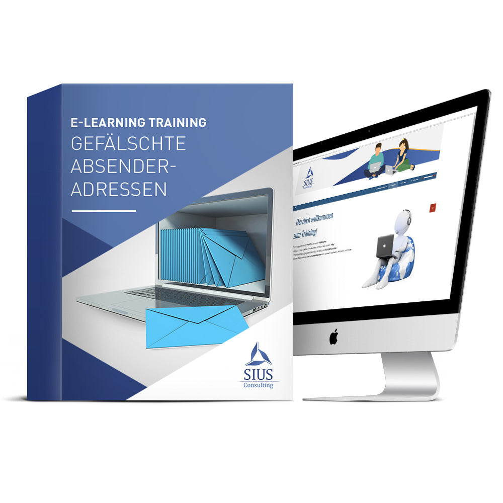 E-Learning Online-Schulung Gefälschte Absenderadressen