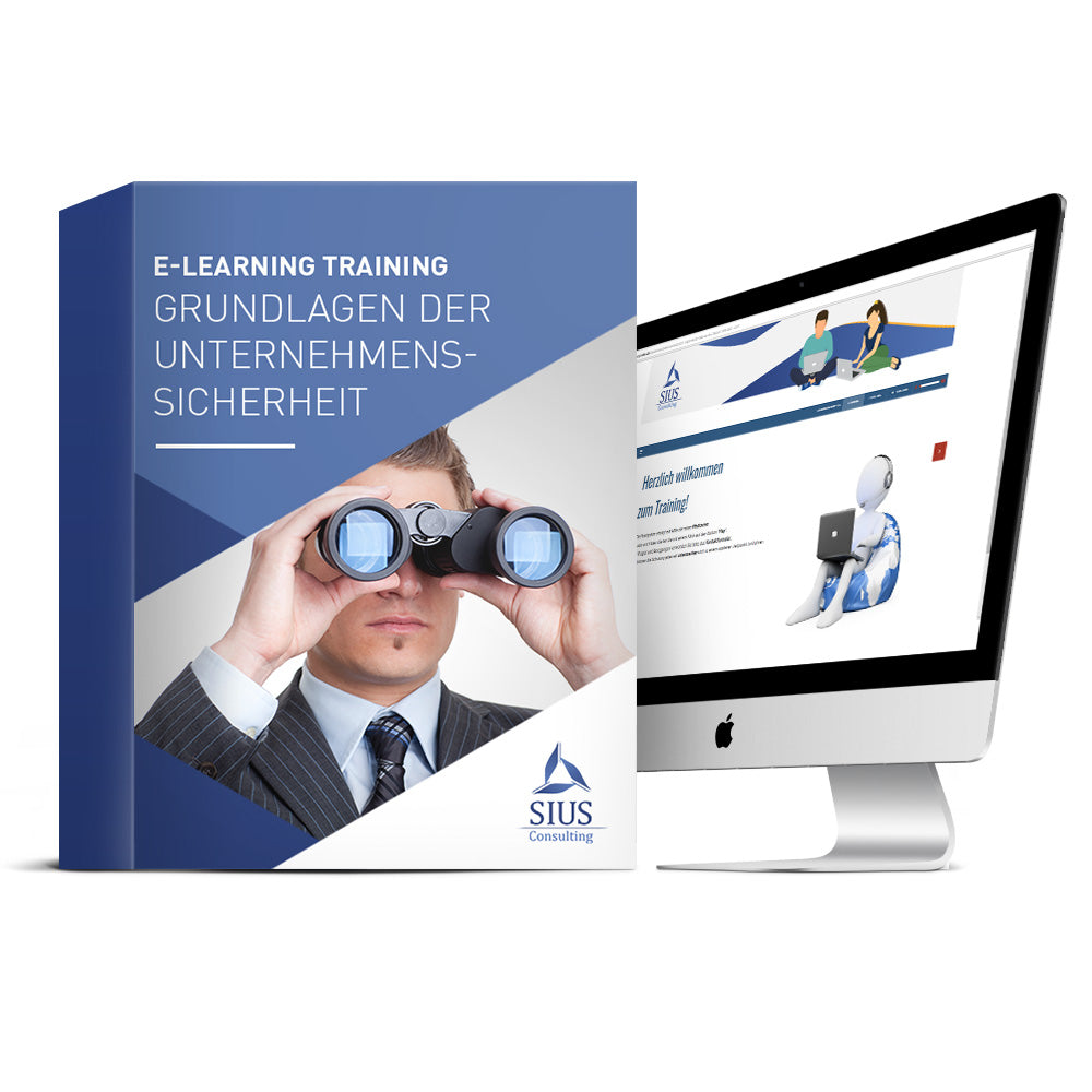 E-Learning Online-Schulung Grundlagen der Unternehmenssicherheit