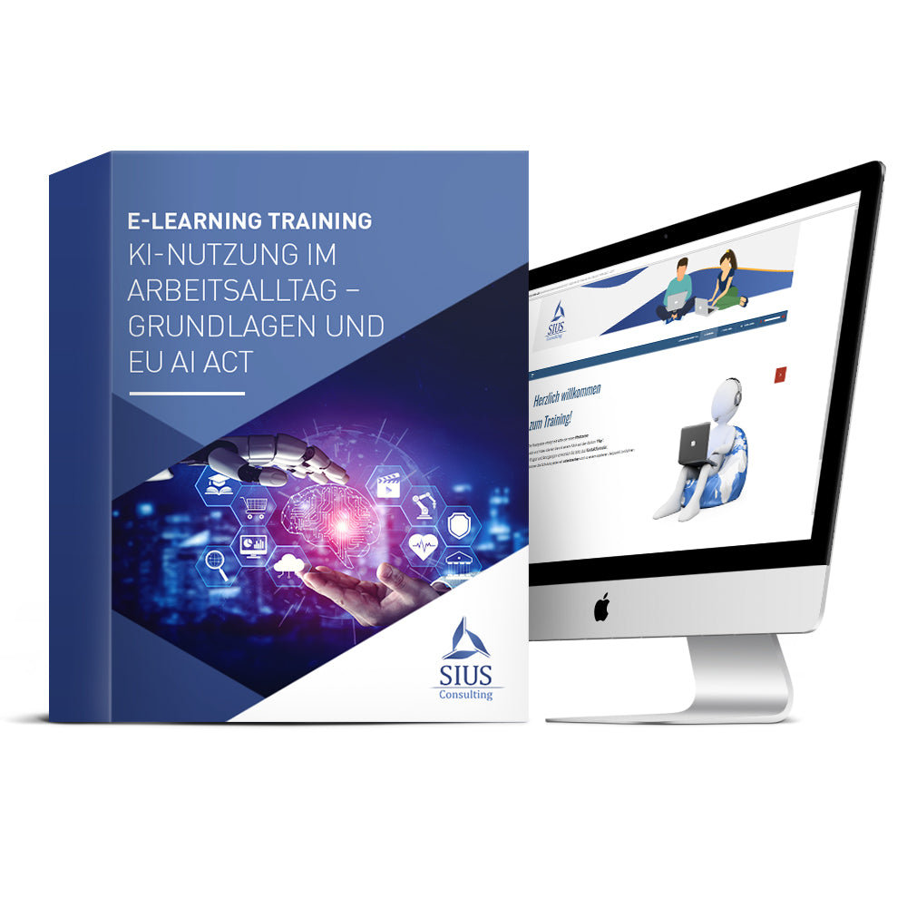 E-Learning Online-Schulung KI-Nutzung im Arbeitsalltag – Grundlagen und EU AI Act