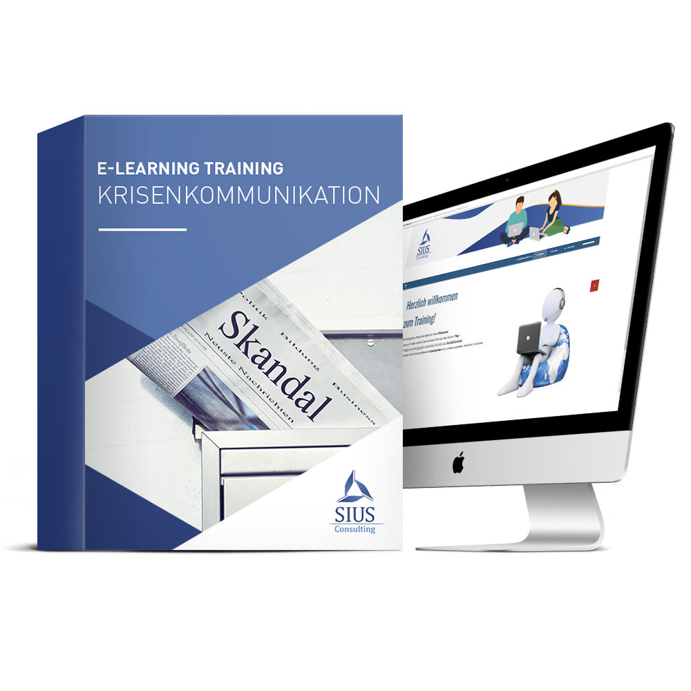 E-Learning Online-Schulung Krisenkommunikation im Rahmen des Notfall- und Krisenmanagements