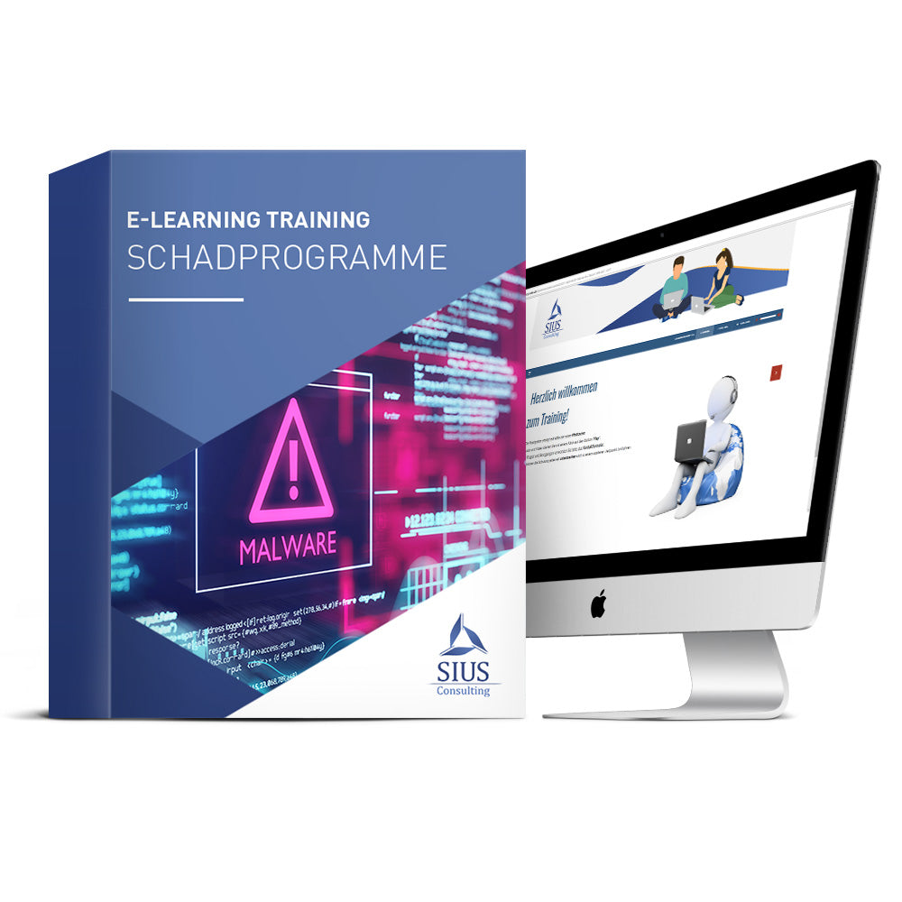 E-Learning Online-Schulung Schadprogramme