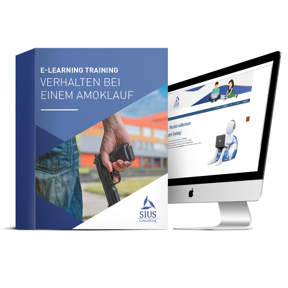 E-Learning Online-Schulung Verhalten bei einem Amoklauf