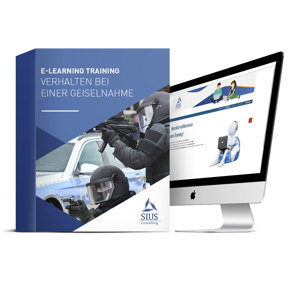 E-Learning Online-Schulung Verhalten bei einer Geiselnahme